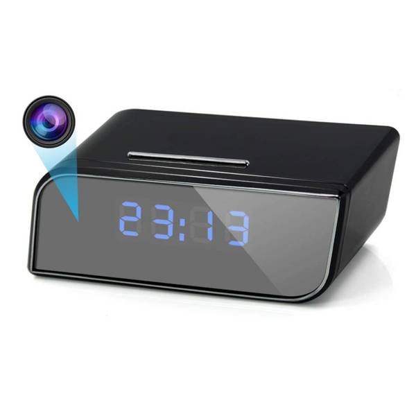 Reloj Despertador HD Wifi (Cámara Espía)