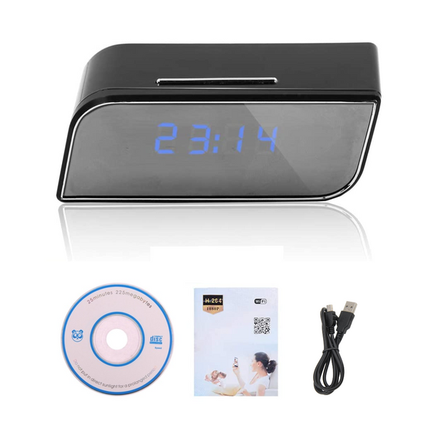 Reloj Despertador HD Wifi (Cámara Espía)