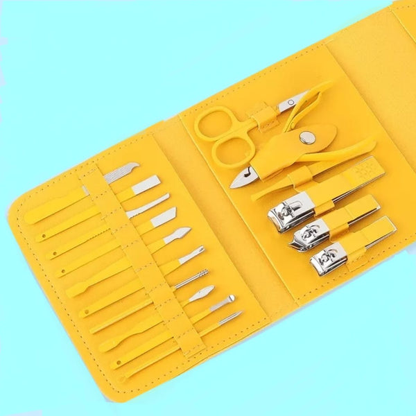 Kit Manicure Pedicure-Depilacion Facial 16 PZ